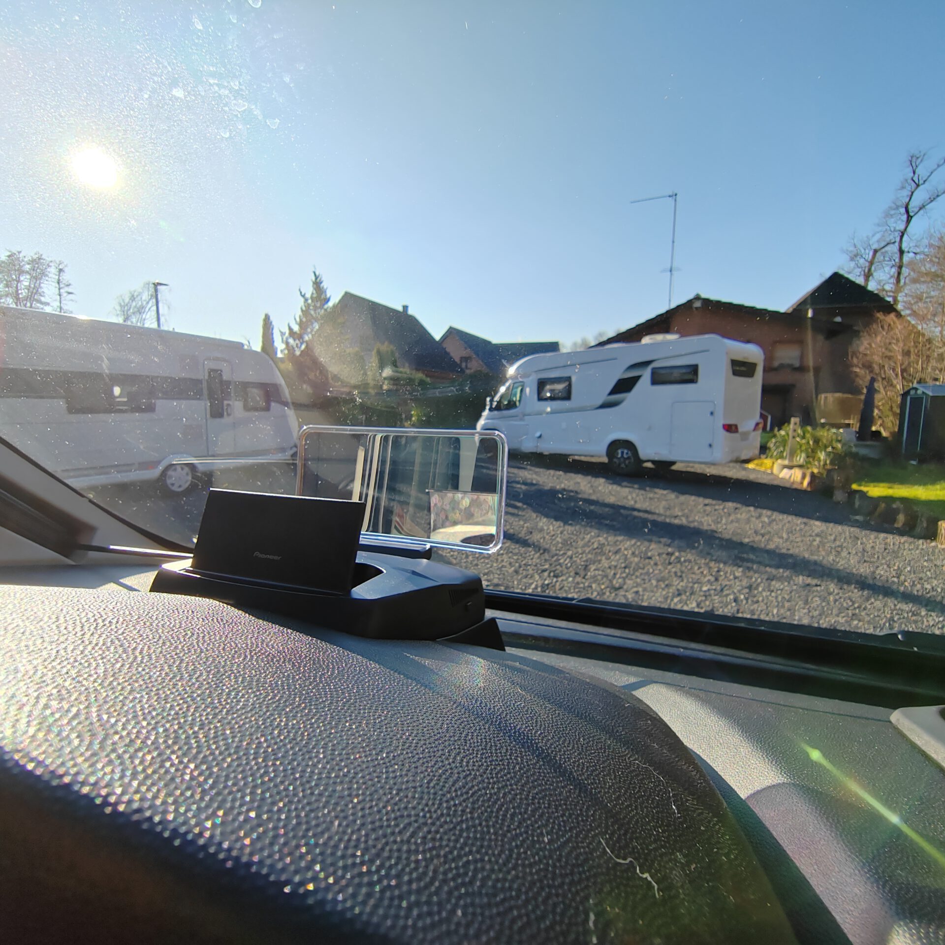 Headup Display im Pepper 2