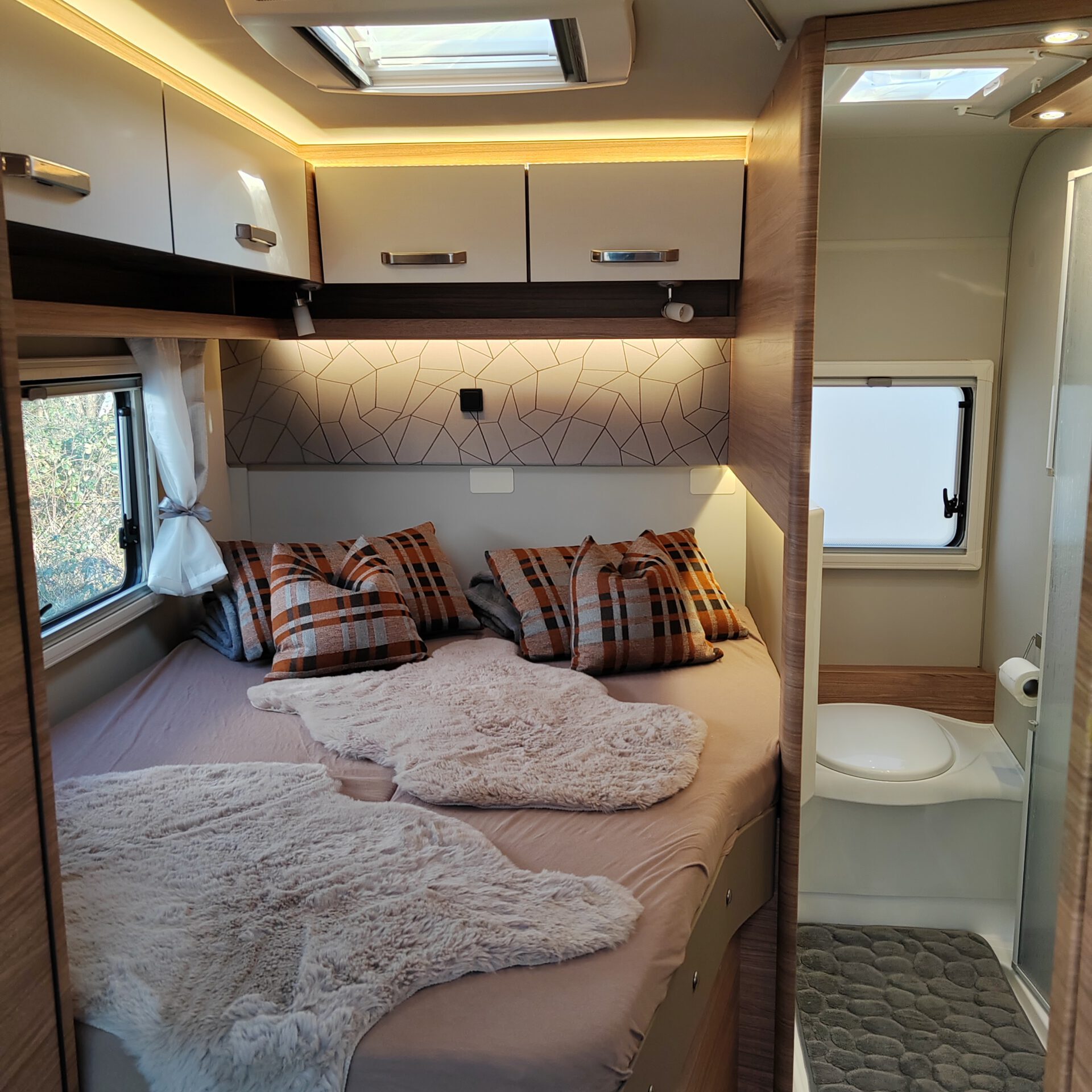 Heckbad und SChlafen