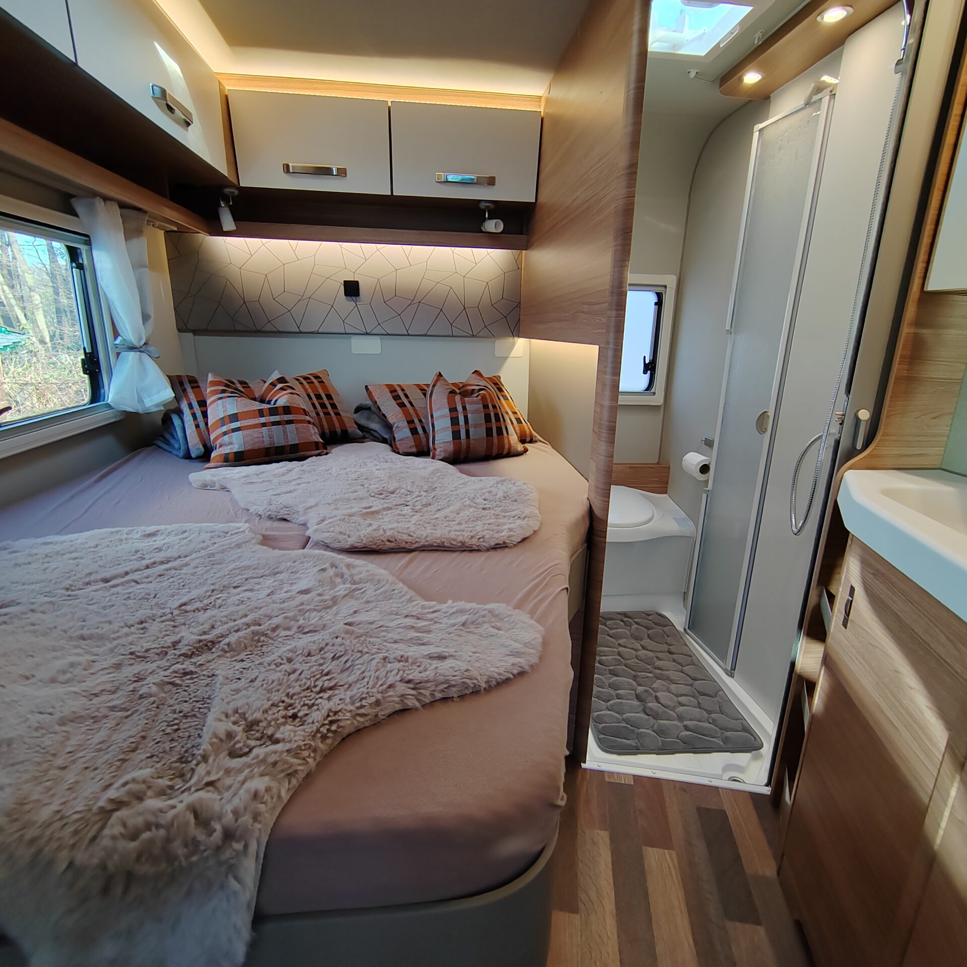 Dog-Camper Pepper Schlafplatz